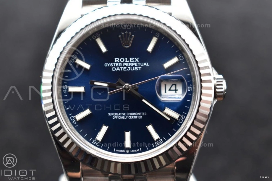 Bracelet Best VS3235 on 1:1 Blue SS VSF Jubilee 41 Edition 126334 DateJust Dial 904L 0201